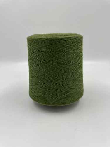 Пряжа Cashwool, Zegna Baruffa, меринос, цвет травяной